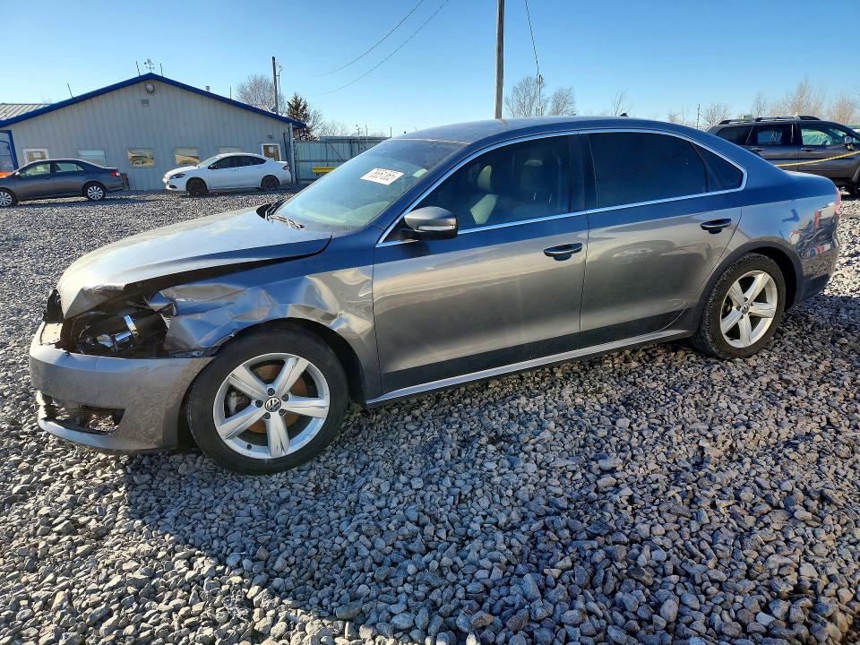 VOLKSWAGEN PASSAT 2013 with VIN 1VWBN7A35DC142261 - Photo from auction