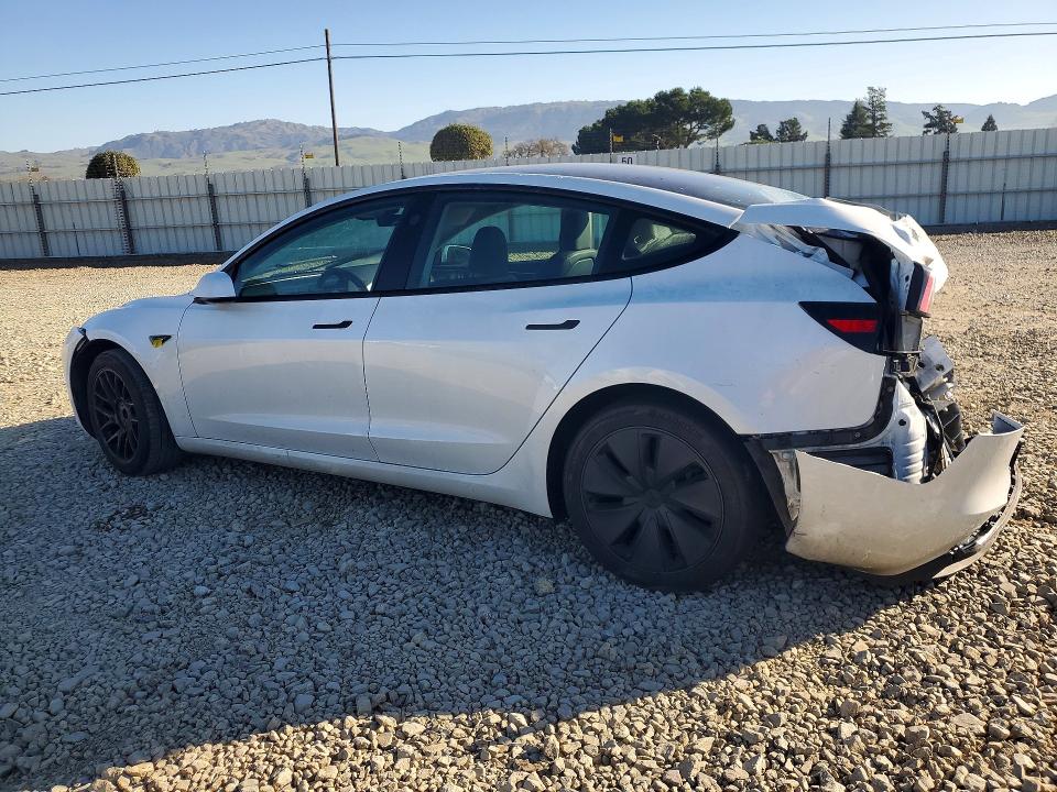 Photo 2 from auction – 2024 TESLA MODEL 3 with VIN 5YJ3E1EAXRF743608