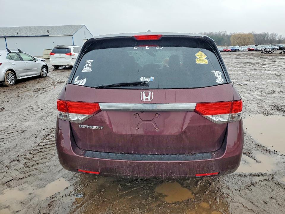 Photo 6 from auction – 2014 HONDA ODYSSEY with VIN 5FNRL5H69EB029848