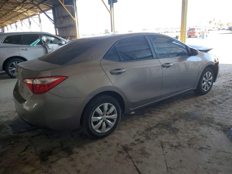 Photo 3 from auction – 2014 TOYOTA COROLLA with VIN 5YFBURHE5EP119581
