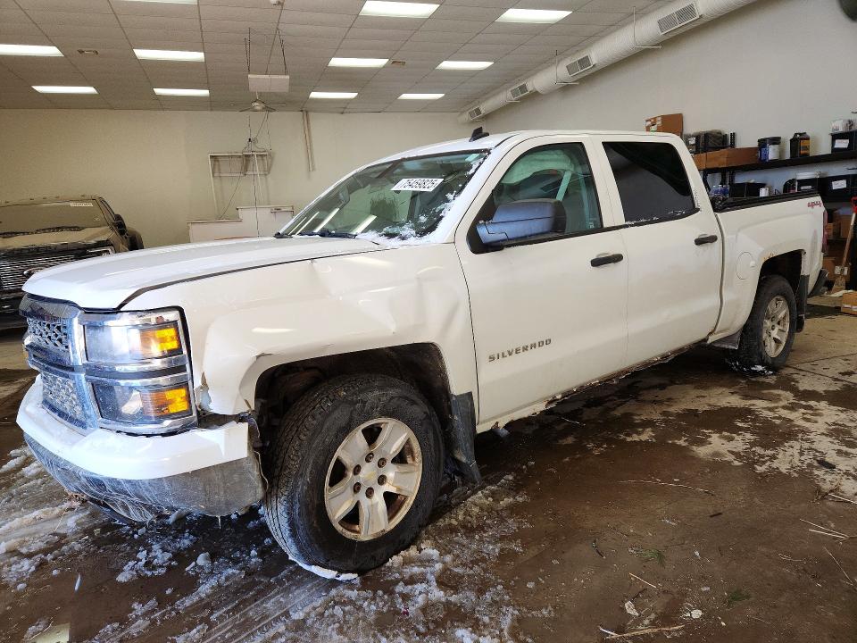 CHEVROLET SILVERADO 2014 with VIN 3GCUKREC3EG296900 - Photo from auction
