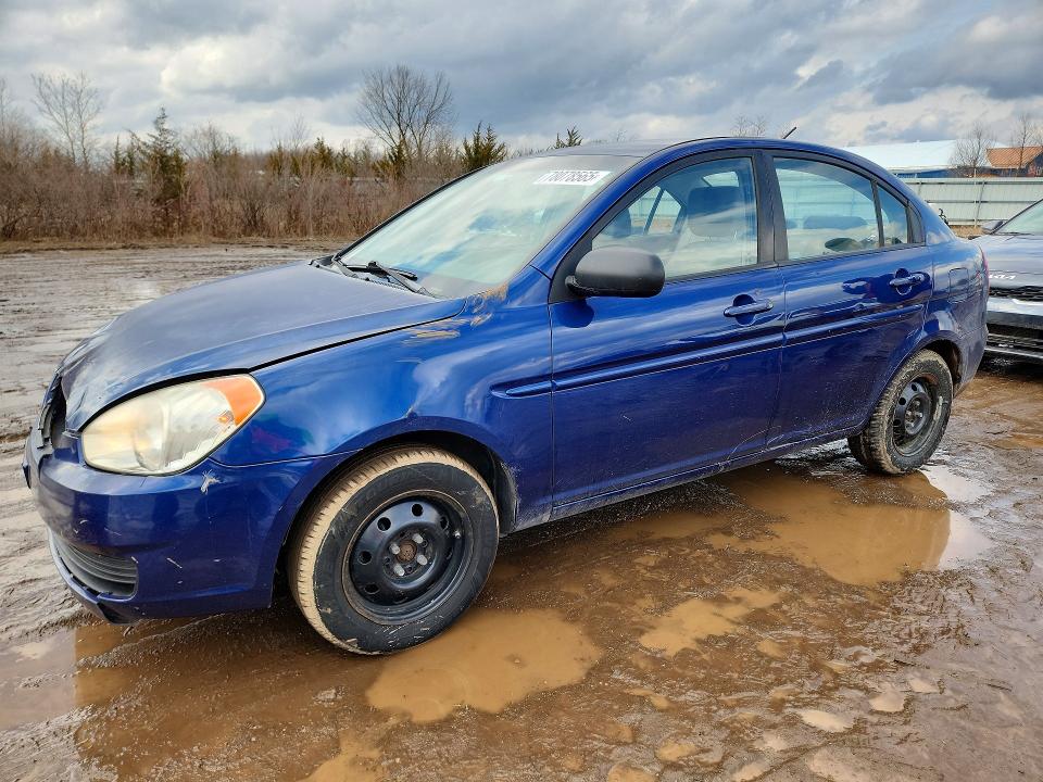 HYUNDAI ACCENT 2011 with VIN KMHCN4AC3BU617186 - Photo from auction