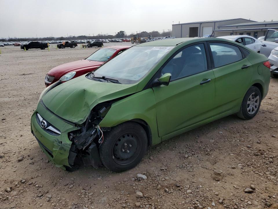 HYUNDAI ACCENT 2013 with VIN KMHCT4AE2DU279502 - Photo from auction
