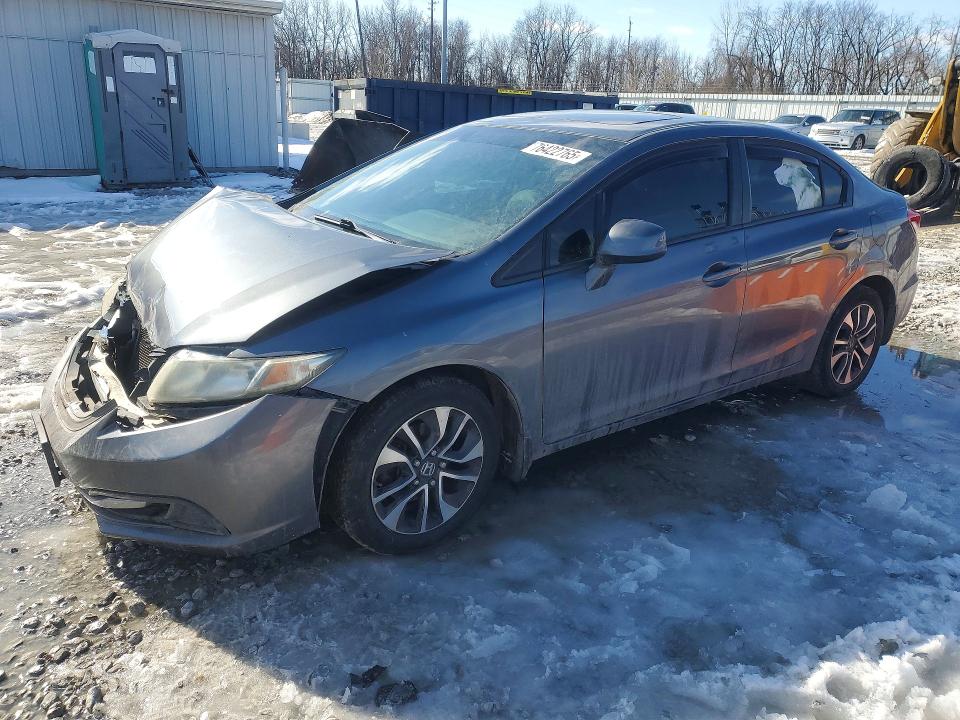HONDA CIVIC 2013 with VIN 19XFB2F85DE031268 - Photo from auction