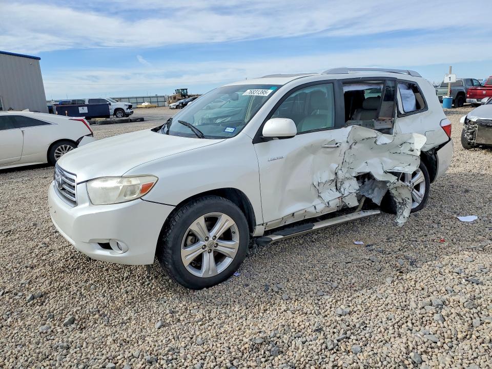 TOYOTA HIGHLANDER 2010 with VIN JTEYK3EH2A2105928 - Photo from auction