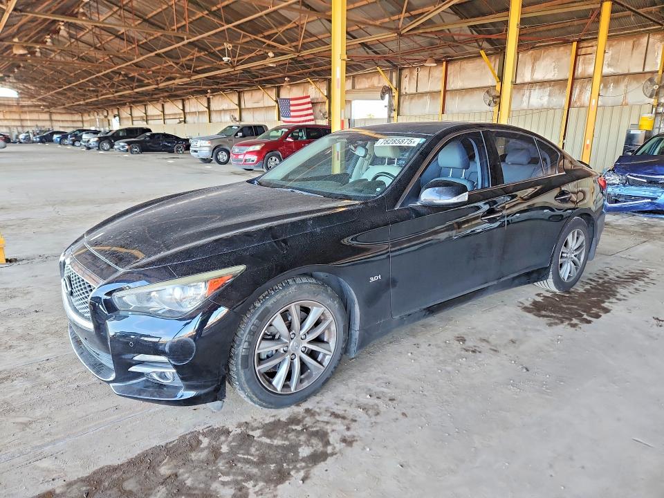 INFINITI Q50 2016 with VIN JN1EV7AP2GM303623 - Photo from auction