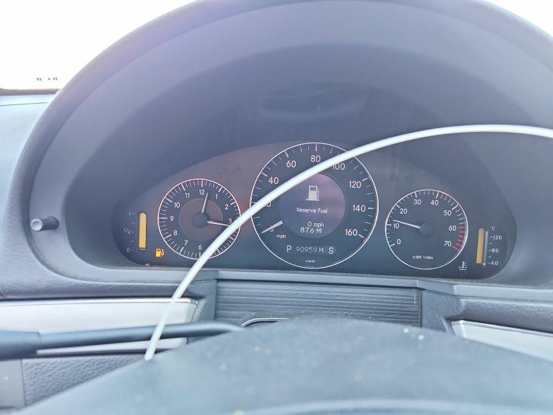 Photo 9 from auction – 2003 MERCEDES-BENZ E with VIN WDBUF65J53A130633