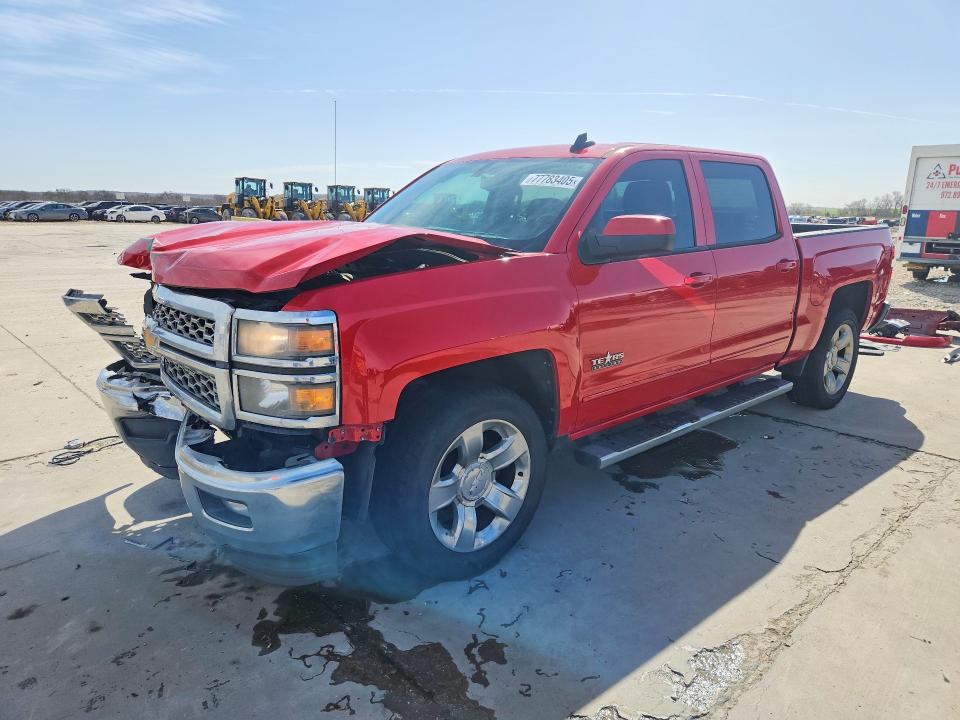 CHEVROLET SILVERADO 2015 with VIN 3GCPCREC0FG286658 - Photo from auction