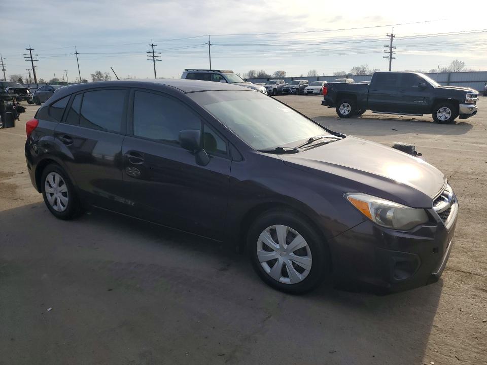 Photo 4 from auction – 2013 SUBARU IMPREZA with VIN JF1GPAA66DH812483