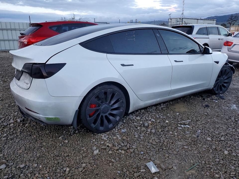 Photo 3 from auction – 2023 TESLA MODEL 3 with VIN 5YJ3E1EC1PF544641