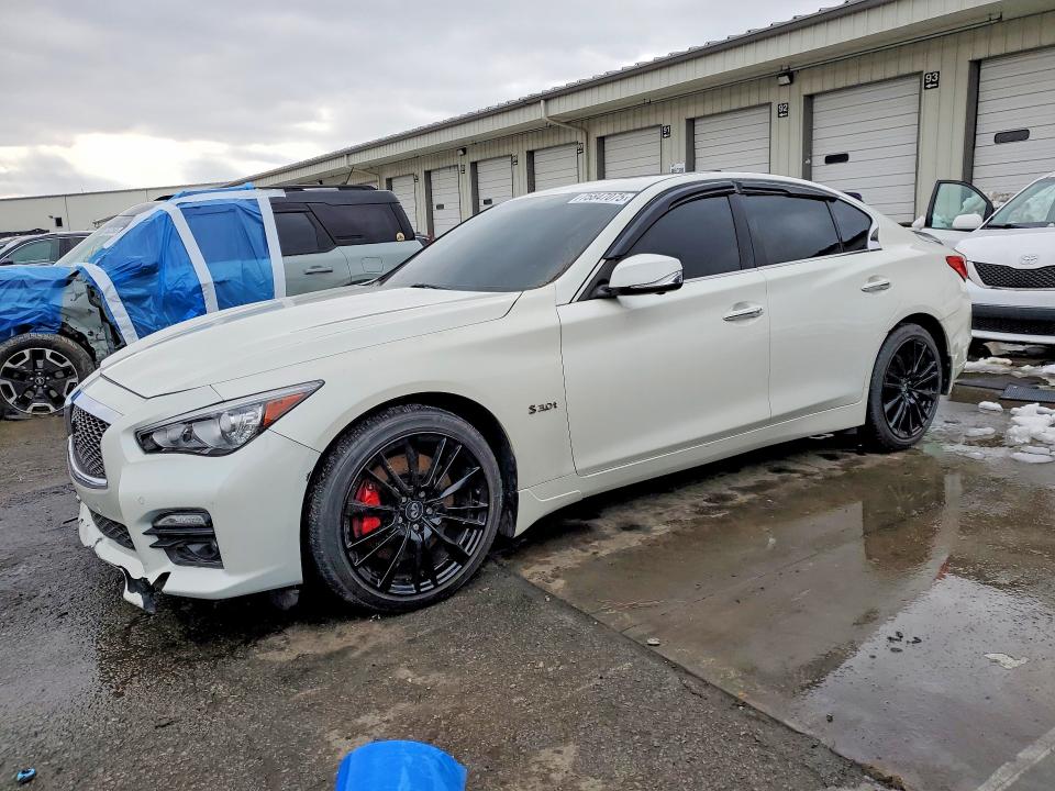 INFINITI Q50 RED SP 2017 with VIN JN1FV7AR3HM871774 - Photo from auction