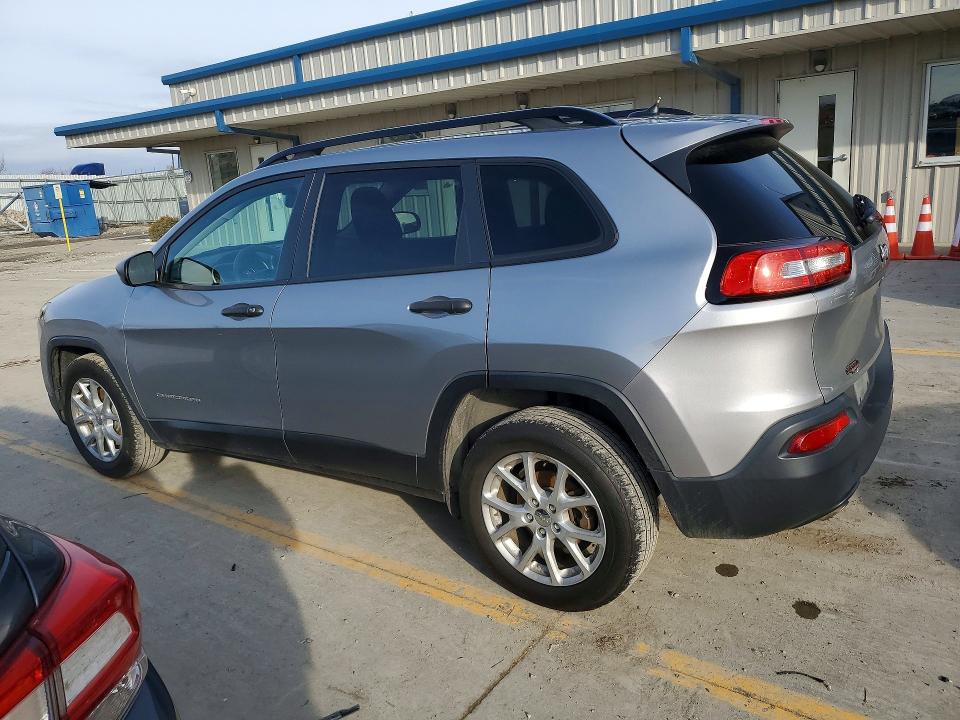 Photo 2 from auction – 2016 JEEP CHEROKEE with VIN 1C4PJLAB5GW207357