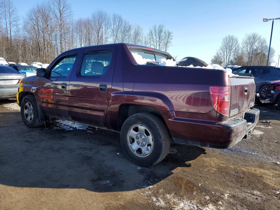 Photo 2 from auction – 2011 HONDA RIDGELINE with VIN 5FPYK1F22BB003568