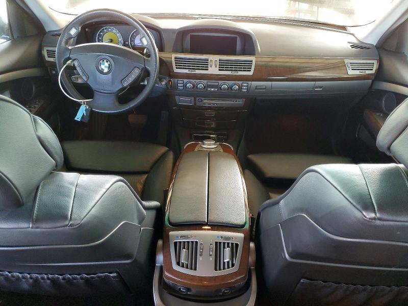 Photo 8 from auction – 2008 BMW 750 with VIN WBAHN83548DT81248