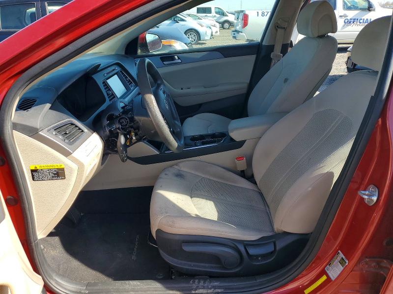 Photo 7 from auction – 2017 HYUNDAI SONATA with VIN 5NPE24AF0HH572002