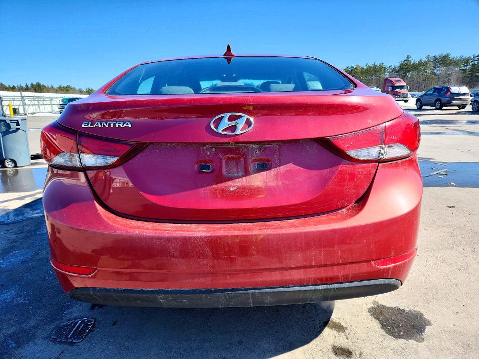 Photo 6 from auction – 2015 HYUNDAI ELANTRA with VIN KMHDH4AEXFU223588