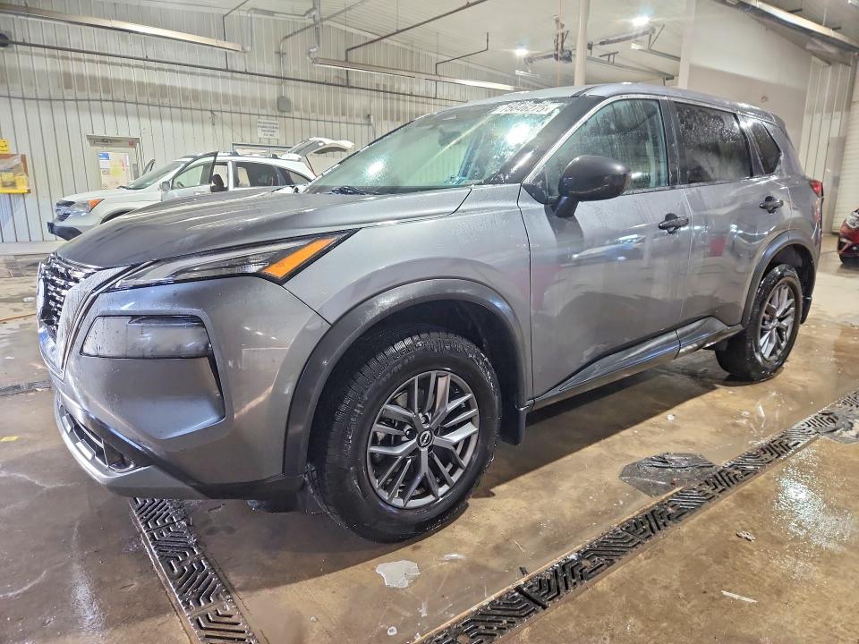 NISSAN ROGUE S 2023 with VIN 5N1BT3AB8PC691056 - Photo from auction