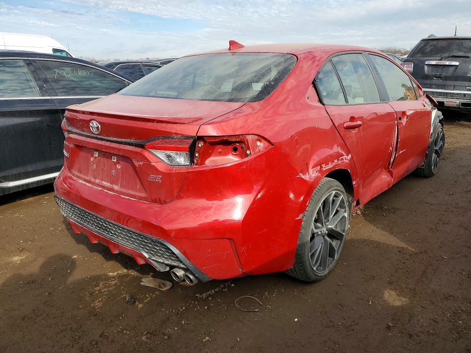 Photo 3 from auction – 2021 TOYOTA COROLLA with VIN JTDS4MCE8MJ073788