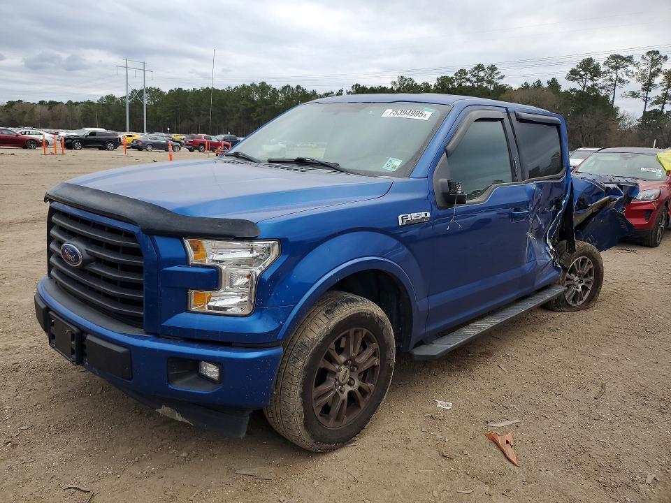 FORD F150 2017 with VIN 1FTEW1CF5HKC80766 - Photo from auction