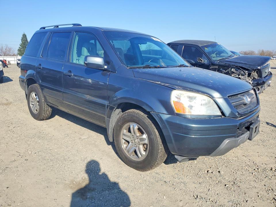Photo 4 from auction – 2005 HONDA PILOT EXL with VIN 2HKYF18575H570465