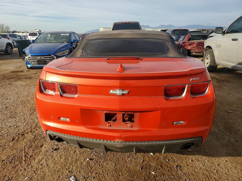 Photo 6 from auction – 2013 CHEVROLET CAMARO with VIN 2G1FC3D34D9208944