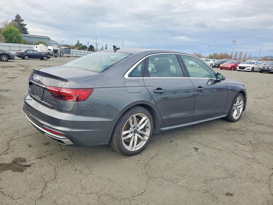 Photo 3 from auction – 2023 AUDI A4 with VIN WAUDAAF47PN001526