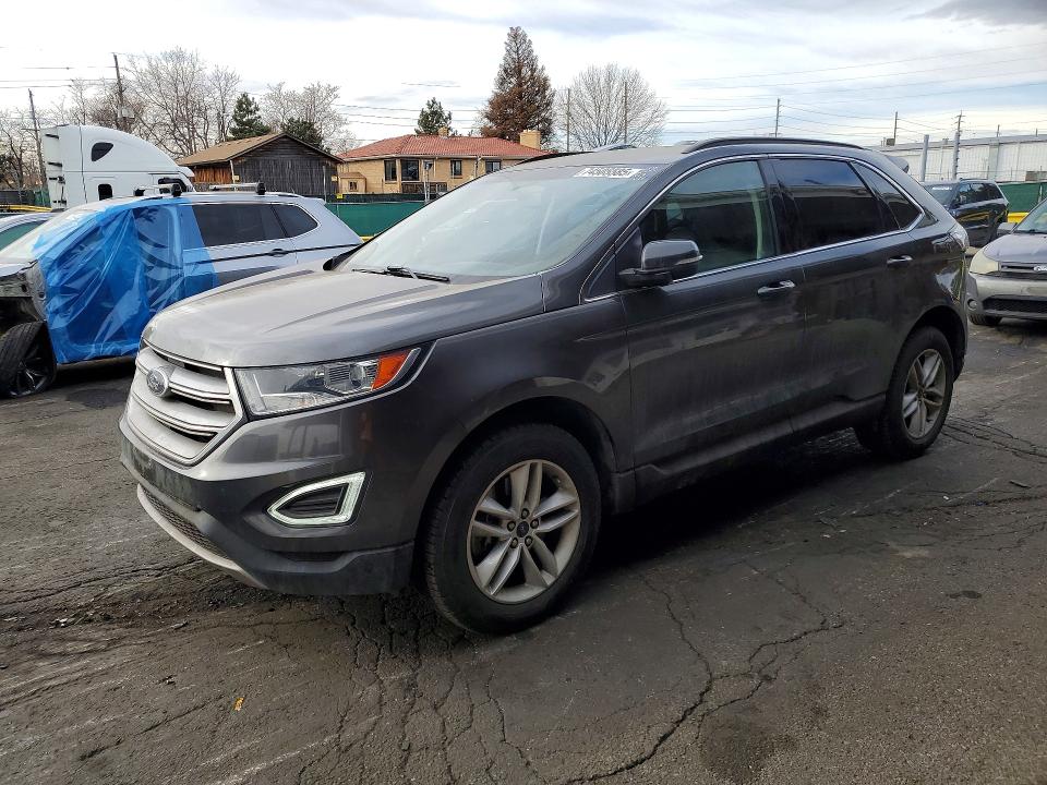 FORD EDGE SEL 2018 with VIN 2FMPK4J93JBB50855 - Photo from auction