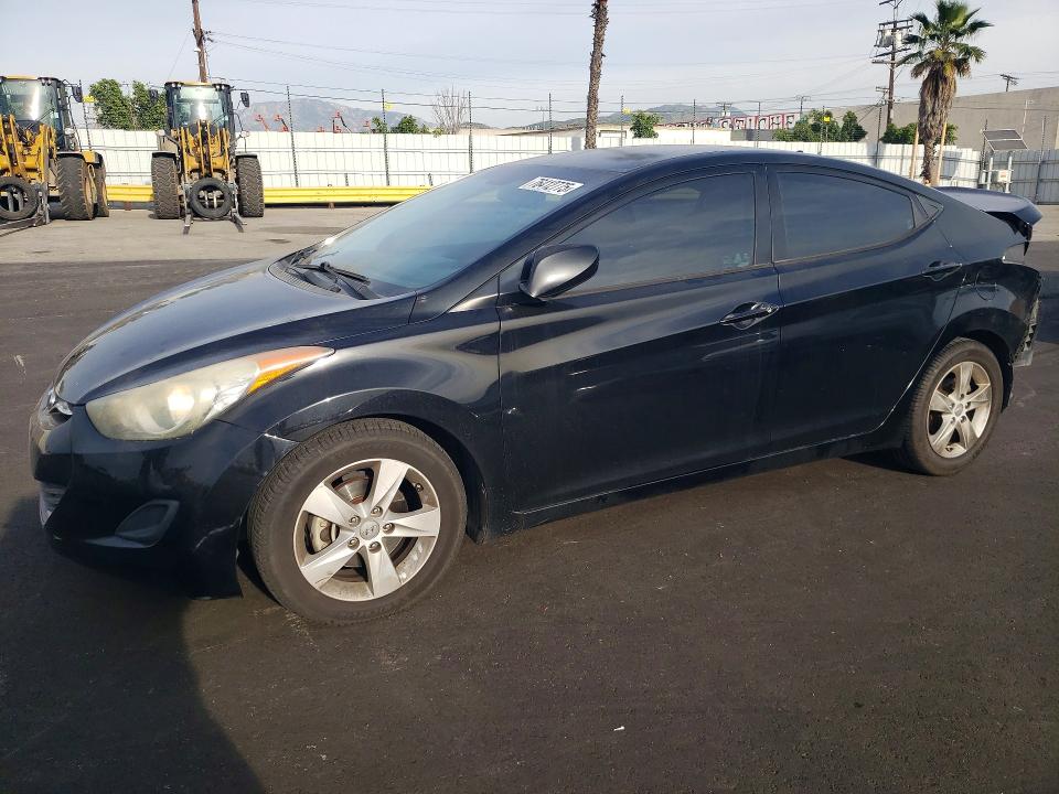 HYUNDAI ELANTRA GL 2013 with VIN 5NPDH4AE0DH340477 - Photo from auction