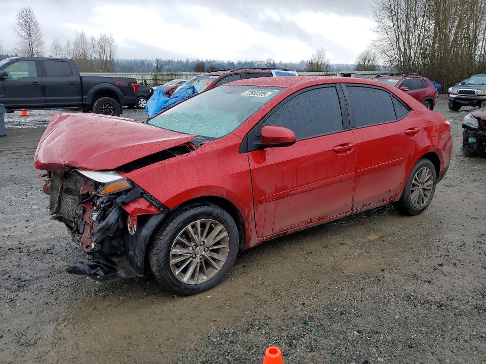 TOYOTA COROLLA 2014 with VIN 5YFBURHEXEP017483 - Photo from auction
