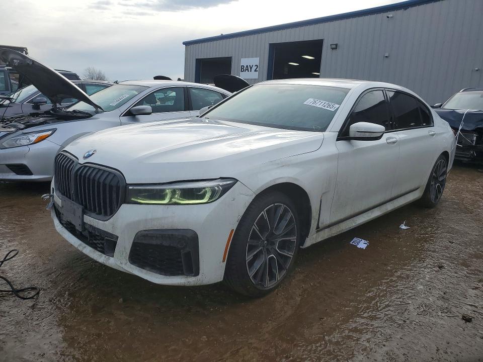 BMW 750 2020 with VIN WBA7U2C08LGJ59237 - Photo from auction