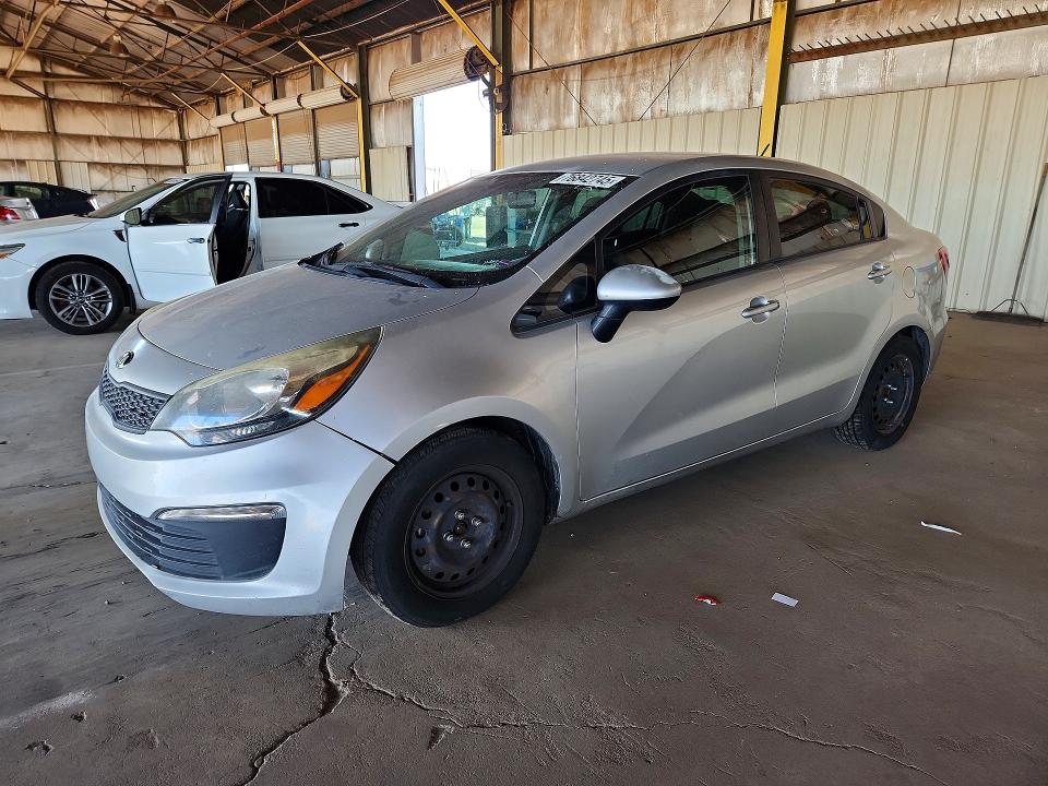 KIA RIO LX 2016 с VIN KNADM4A33G6654467 - Фото с аукциона