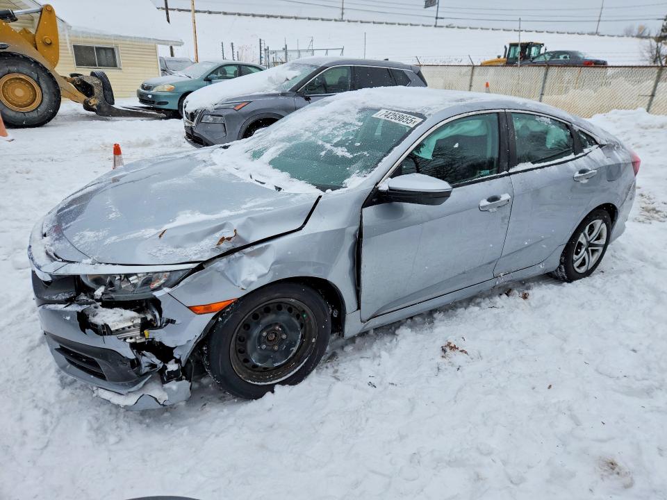 HONDA CIVIC 2018 with VIN 2HGFC2F58JH587238 - Photo from auction