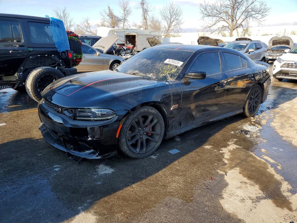 DODGE CHARGER 2020 with VIN 2C3CDXGJ0LH238122 - Photo from auction
