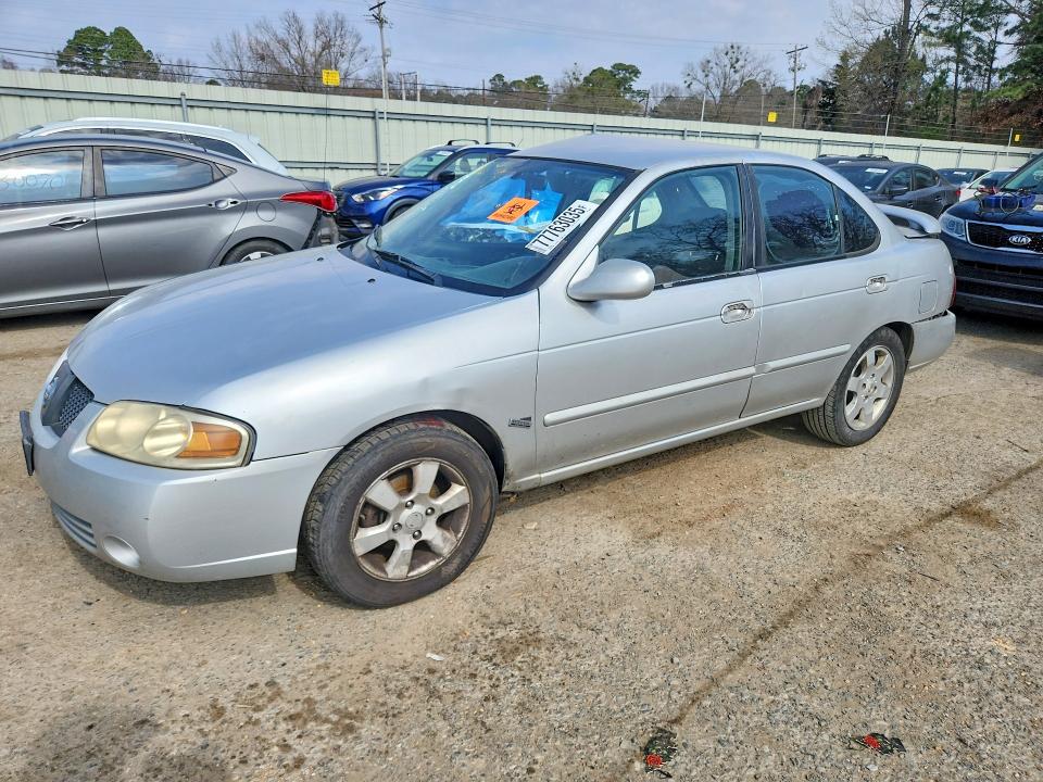 NISSAN SENTRA 2006 with VIN 3N1CB51D46L634657 - Photo from auction