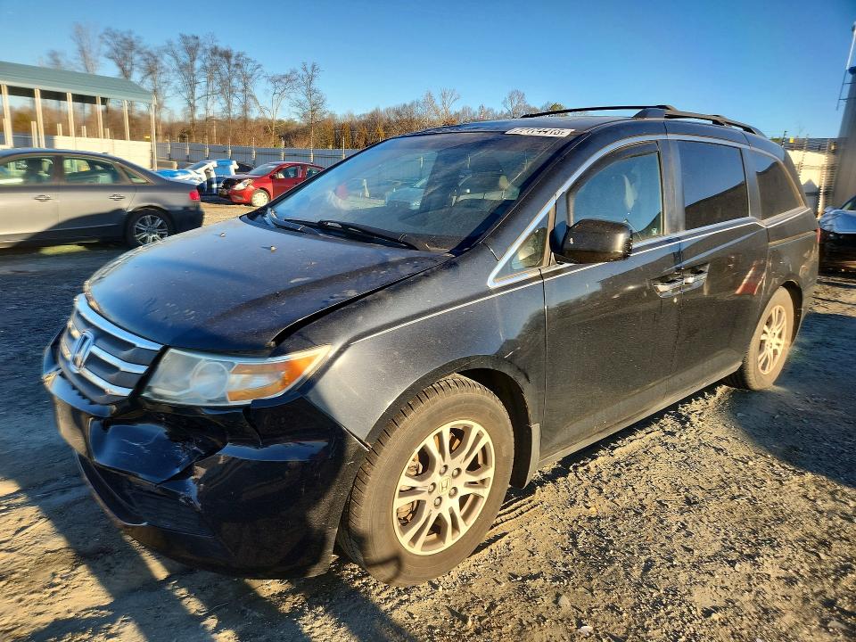 HONDA ODYSSEY 2011 with VIN 5FNRL5H68BB043431 - Photo from auction