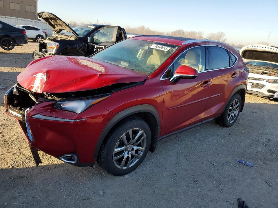 LEXUS NX 200T BA 2016 with VIN JTJBARBZ3G2055110 - Photo from auction
