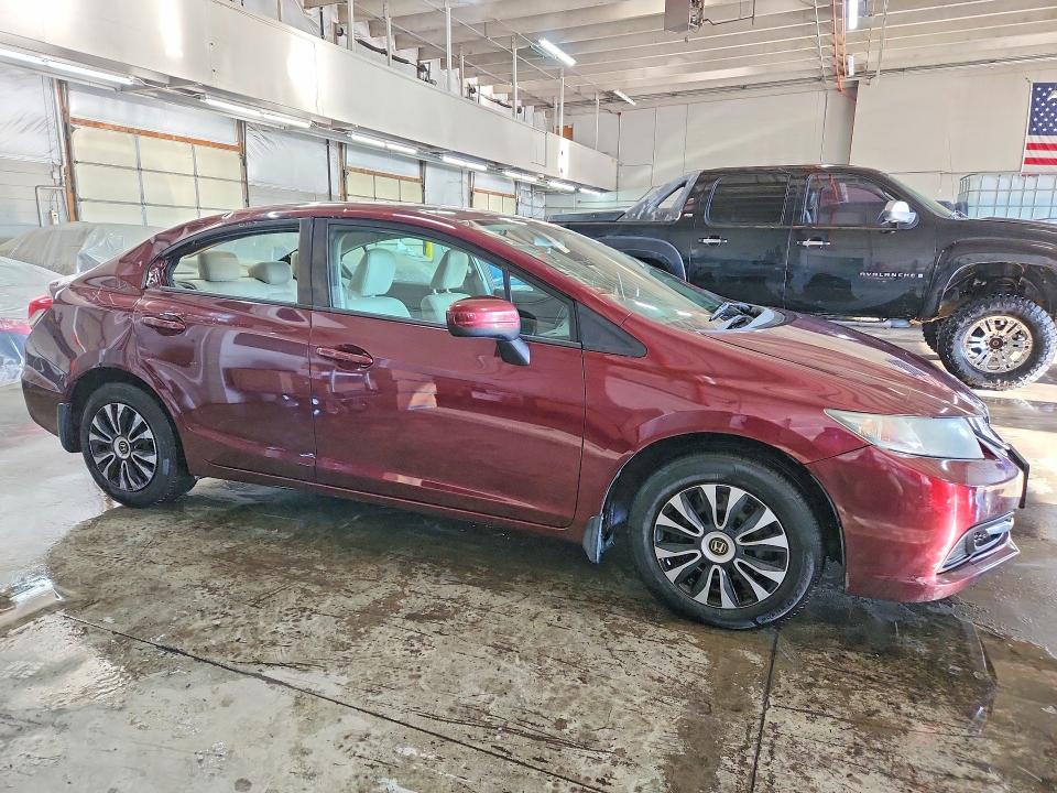 Photo 4 from auction – 2014 HONDA CIVIC LX with VIN 19XFB2F56EE215643