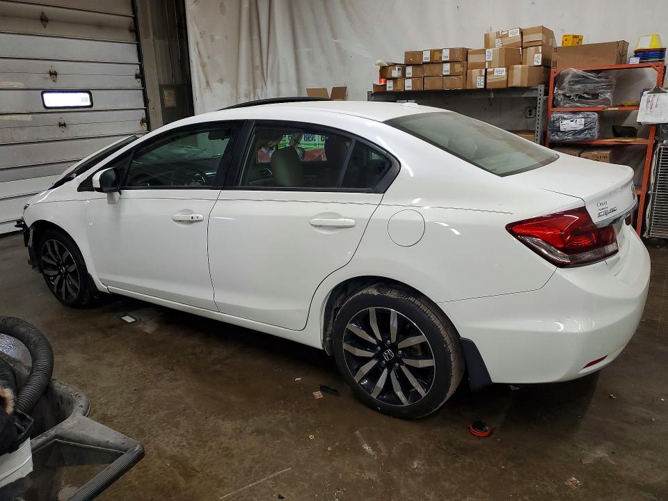 Photo 2 from auction – 2015 HONDA CIVIC with VIN 19XFB2F9XFE270438