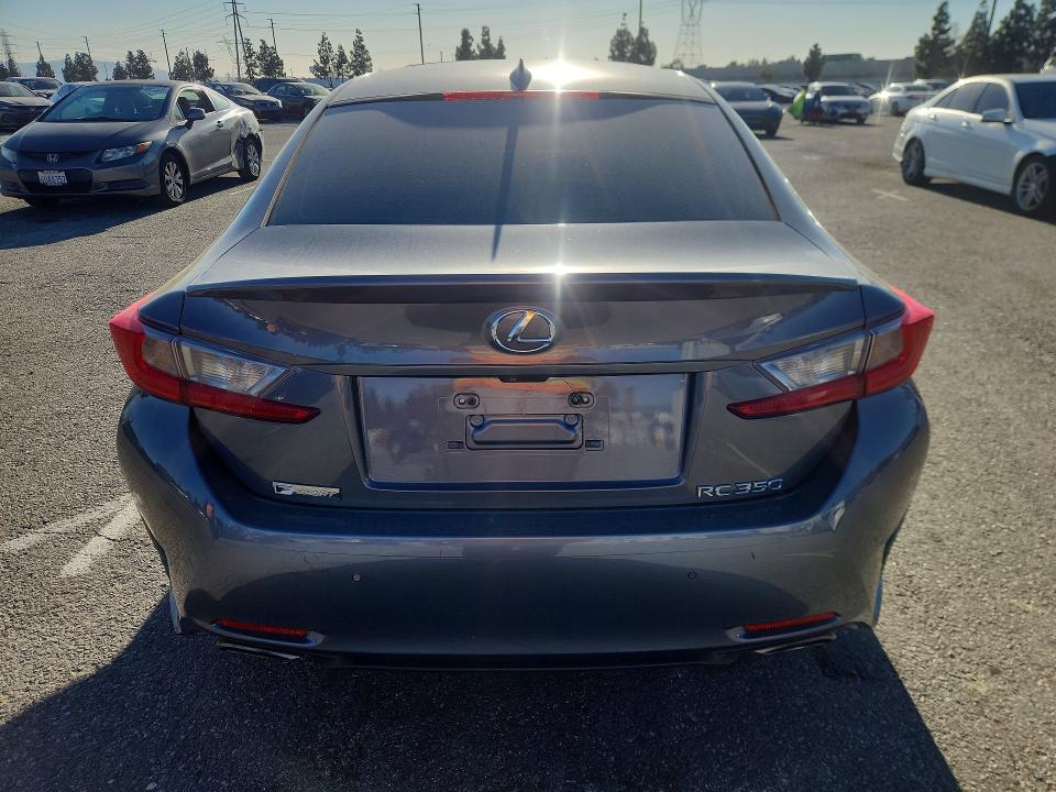 Photo 6 from auction – 2016 LEXUS RC 350 with VIN JTHHE5BC9G5014466