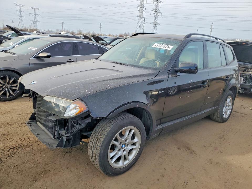 BMW X3 2005 with VIN WBXPA73475WC50879 - Photo from auction