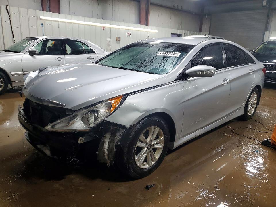 HYUNDAI SONATA GLS 2014 with VIN 5NPEB4AC8EH898793 - Photo from auction