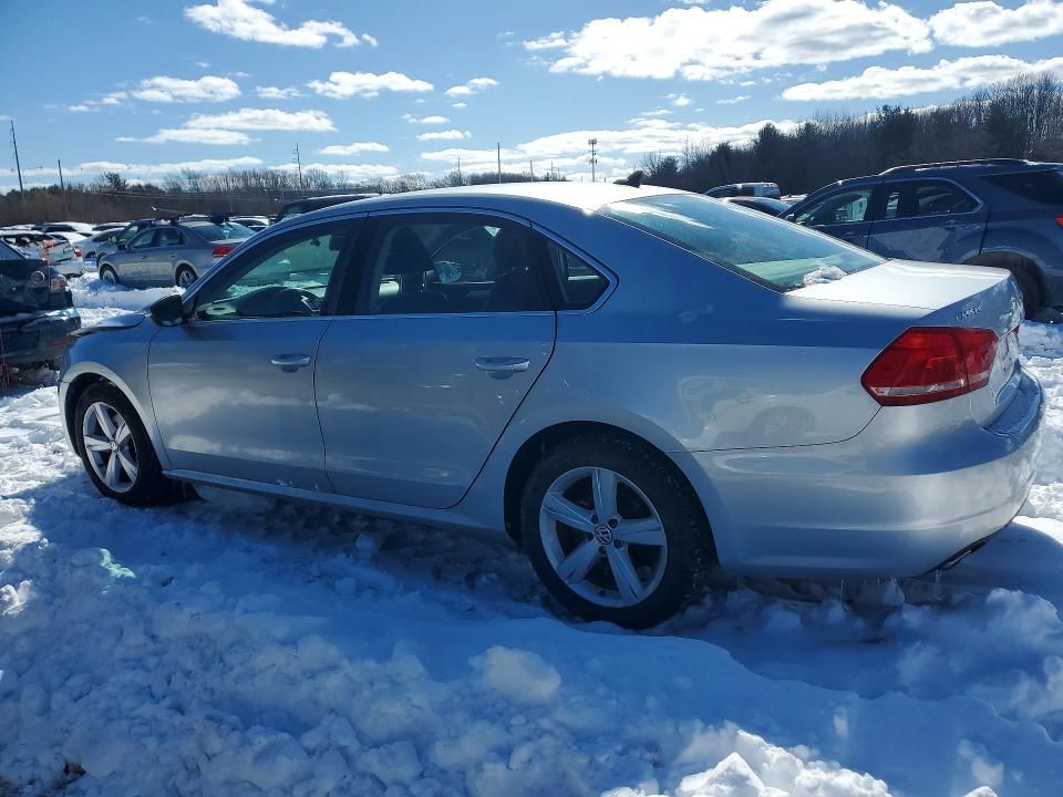 Photo 2 from auction – 2012 VOLKSWAGEN PASSAT with VIN 1VWBH7A37CC041129