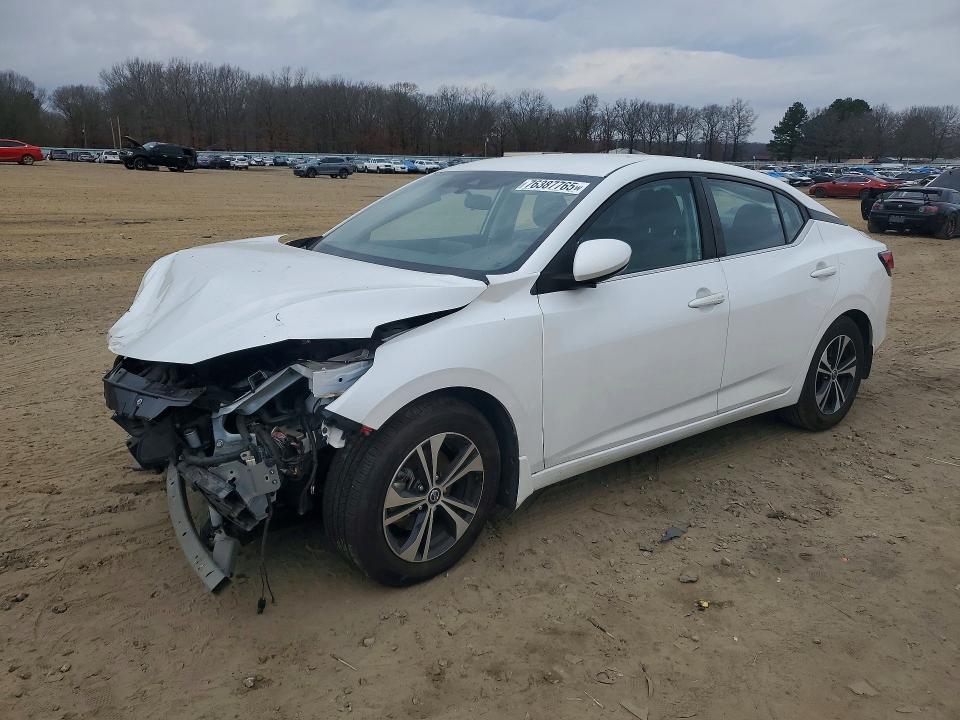 NISSAN SENTRA SV 2020 with VIN 3N1AB8CV4LY213518 - Photo from auction