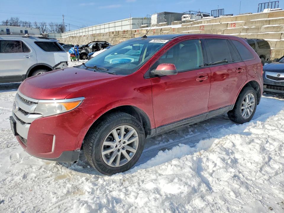 FORD EDGE SEL 2014 with VIN 2FMDK4JC2EBB45540 - Photo from auction