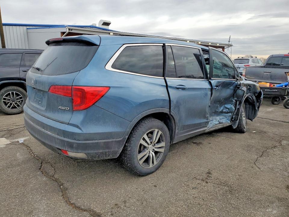 Photo 3 from auction – 2018 HONDA PILOT EXL with VIN 5FNYF6H58JB045842
