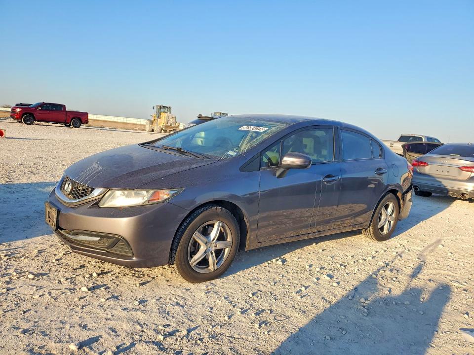 HONDA CIVIC LX 2014 with VIN 19XFB2F58EE053496 - Photo from auction