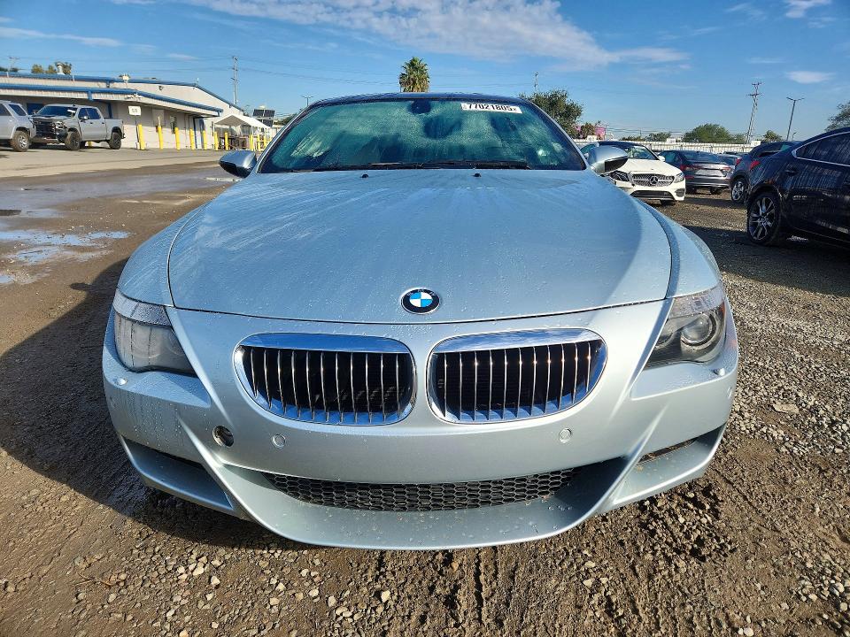 Photo 5 from auction – 2007 BMW M6 with VIN WBSEH93557B798965