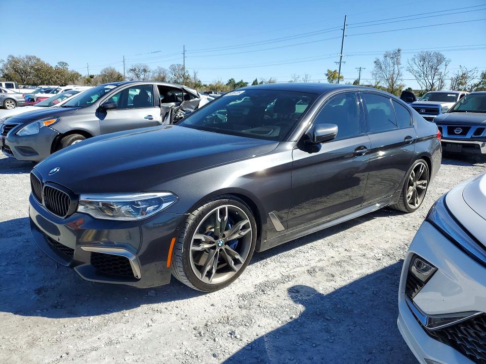 BMW M550XI 2020 with VIN WBAJS7C06LCD34796 - Photo from auction