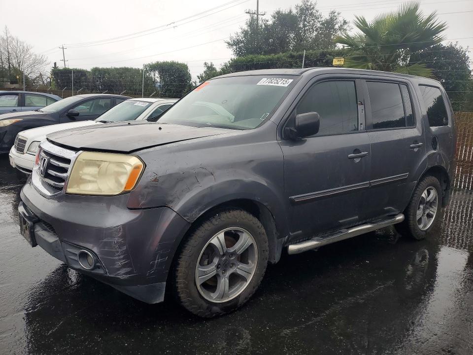 HONDA PILOT SE 2015 with VIN 5FNYF3H37FB009676 - Photo from auction