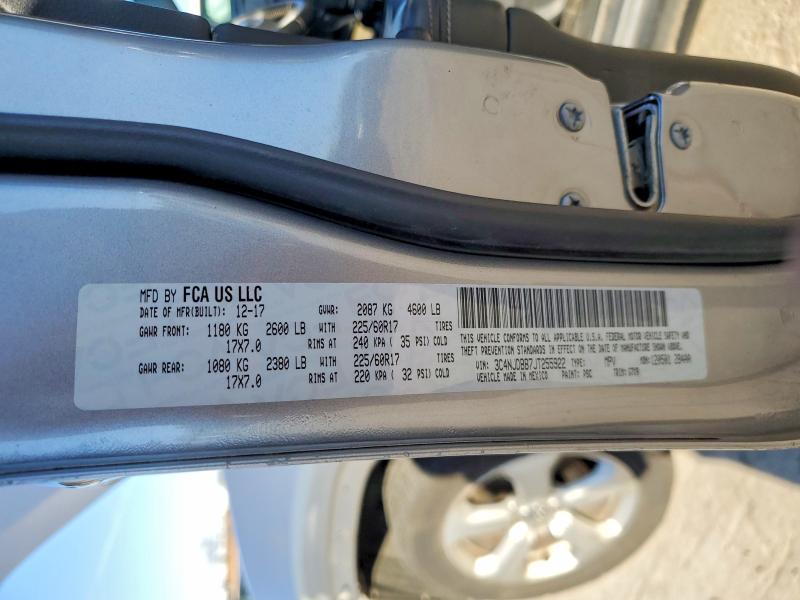 Photo 14 from auction – 2018 JEEP COMPASS with VIN 3C4NJDBB7JT255922